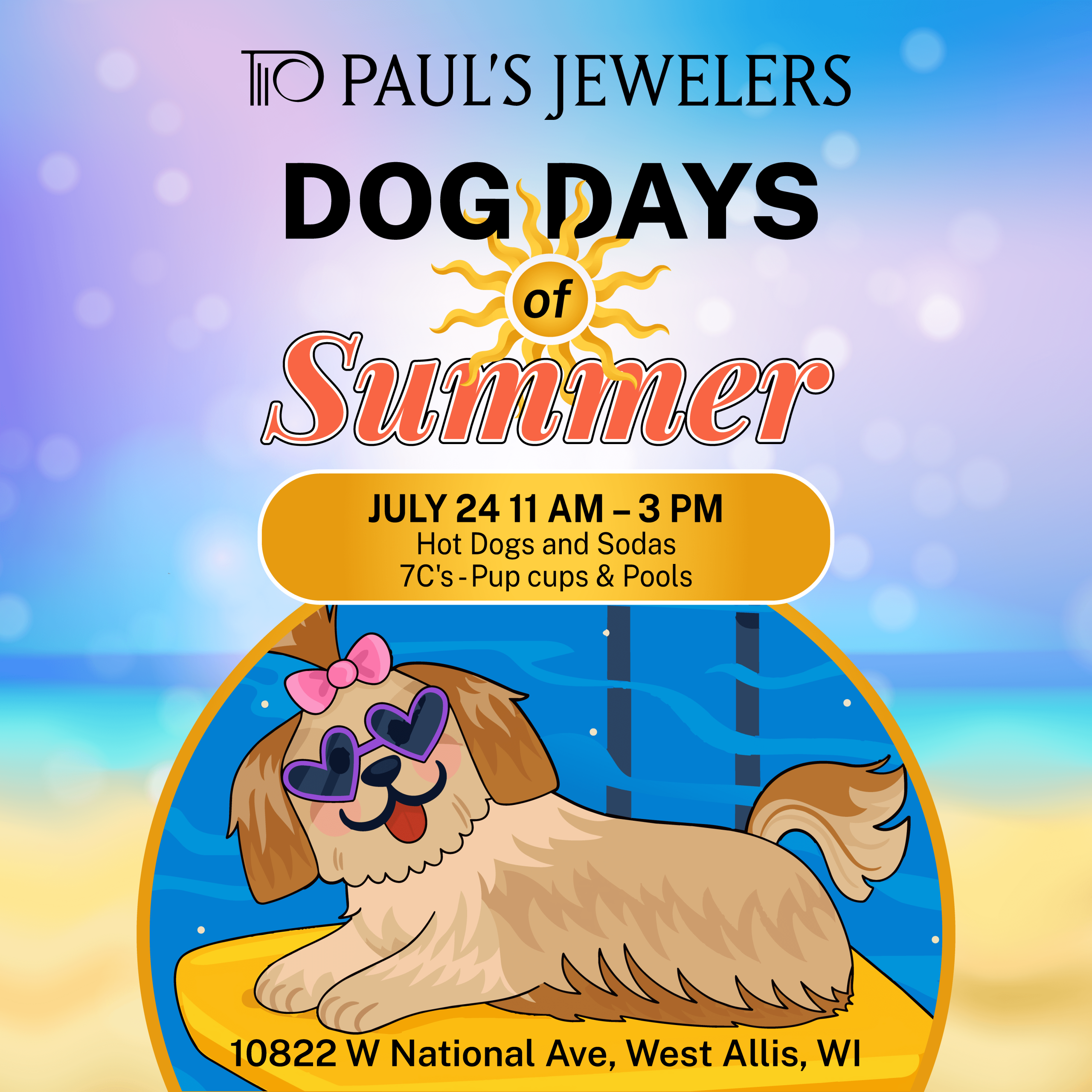 Dog days of summer image